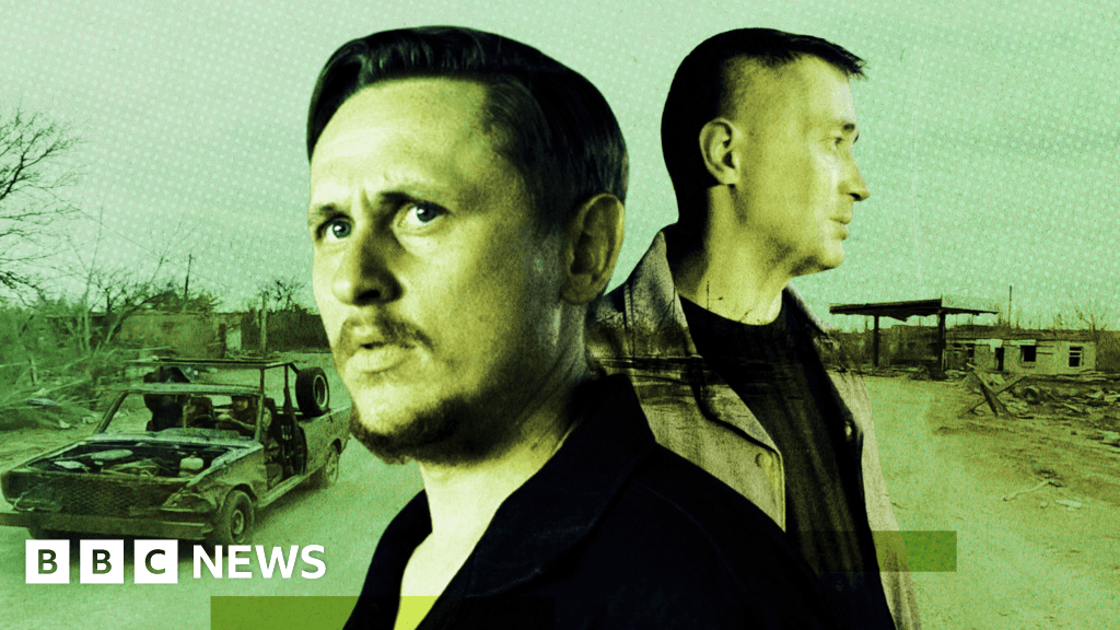 A gritty, high-contrast black and white illustration of a lone, faceless soldier standing in a muddy trench, looking down at a discarded helmet in the dirt, with a bleak, foggy war-torn landscape in the background.