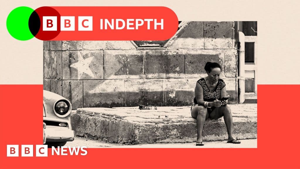 A gritty, realistic photo of a crumbling street in Havana, vintage cars rusted and stalled, faded revolutionary propaganda posters peeling off a wall, gloomy lighting, realistic style