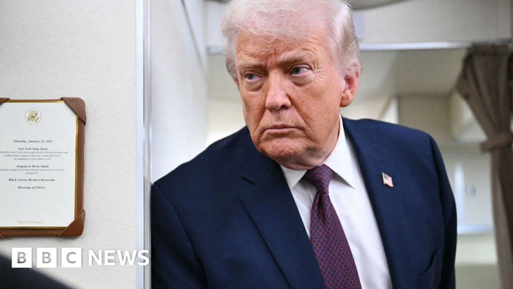 A satirical political cartoon style image showing a giant, golden eraser wiping away a history book labeled 'World History', while a small, confused British soldier looks on from the margins. The background is a blurry, chaotic stage set.