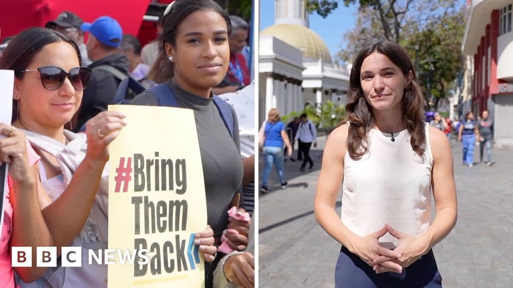 A gritty, high-contrast black and white illustration of a street in Venezuela. In the foreground, a tattered political poster of a dictator is being pasted over by a shiny new poster of a smiling man in a business suit. In the background, a tired dog walks past a pile of worthless currency on the cracked pavement. Noir style, cynical atmosphere.