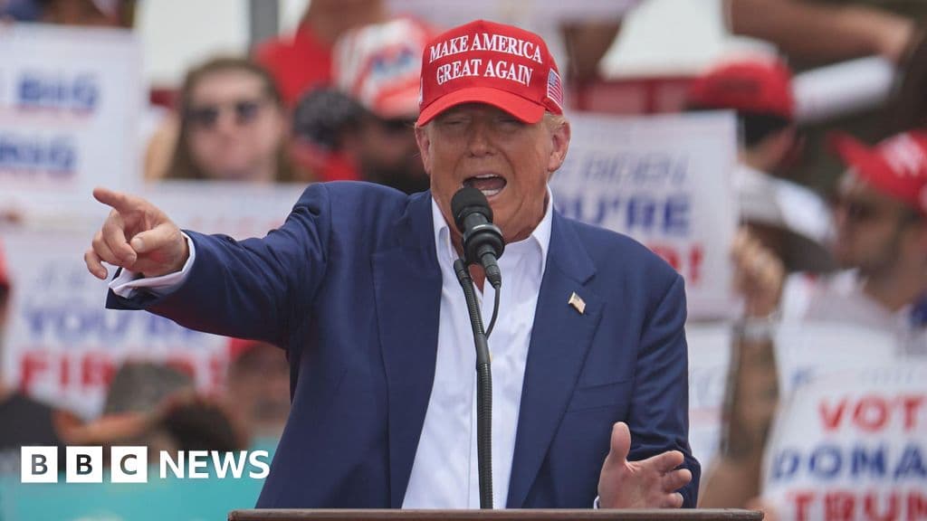 A thick, heavy instruction manual labeled 'THE PLAN' sitting on a polished wooden desk in the Oval Office, casting a long and ominous shadow over the room, photorealistic style.