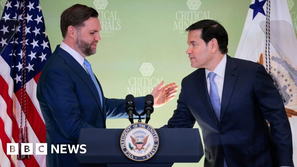 A hyper-realistic, cynical editorial illustration showing a chaotic conference room where 50 men and women in business suits are arguing over a single small glowing blue rock on a table. The atmosphere is smoky and tense. In the background, a large red dragon is calmly watching through a window, holding a large sack of the same glowing rocks. The style should be satirical and gritty.