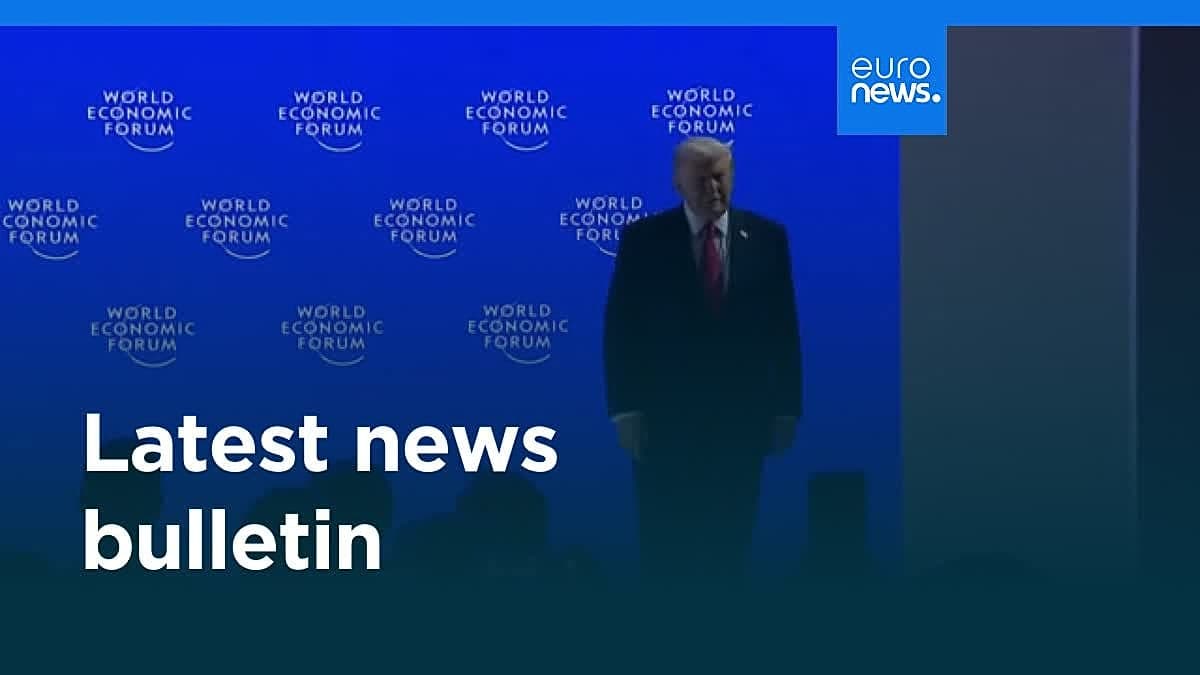 A high-end, dimly lit European study with a view of a gray, rain-slicked city square. In the foreground, a sophisticated woman with sharp features and a look of deep cynicism sits in a leather chair, holding a glass of dark wine. She is looking away from a television screen that displays a cluttered, multi-panel news broadcast with headlines like 'POLITICS', 'BUSINESS', and 'CULTURE' in a sleek, sterile 2026 aesthetic. The room is filled with leather-bound books and a single, wilting white lily in a crystal vase. The atmosphere is one of intellectual decay and cold, surgical irony.