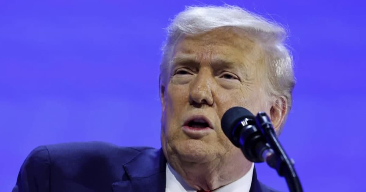 A hyper-realistic, satirical oil painting in the style of 18th-century European portraiture. In the center, a golden, Trump-branded resort tower is being digitally superimposed over a stark, white Greenland glacier. Surrounding the base of the glacier, several miniature European diplomats in dark suits are frantically holding up a giant, tattered 'NATO' flag as if it were a safety net. The sky is a dramatic, stormy gray, and in the foreground, an ornate wooden desk sits on the ice with a single golden pen resting on a map of the Arctic.