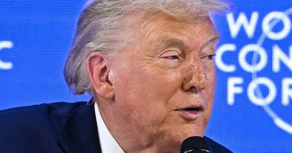 A satirical political cartoon of Donald Trump sitting at a massive gold-plated desk in a dark room, wearing a tuxedo. On the desk, tiny, bedraggled figures representing Putin and Zelenskyy are standing on a map of Ukraine that is being used as a coaster for a Diet Coke. Trump is looking at them with an expression of bored annoyance, holding a gold Sharpie. The lighting is dramatic, high-contrast, and the art style is sharp, cynical, and gritty, reminiscent of Ralph Steadman.