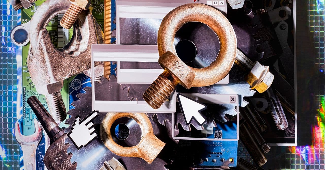 A cold, brutalist digital painting showing a massive, infinite industrial factory floor merging with a 17th-century Ming Dynasty landscape. In the foreground, thousands of faceless workers in modern lab coats and ancient peasant robes are together assembling a giant, glowing mechanical star made of gears and spreadsheets. The atmosphere is grey, oppressive, and vast, with steam rising from primitive blast furnaces that look like modern skyscrapers. High-contrast, cinematic lighting, cynical and sterile aesthetic.
