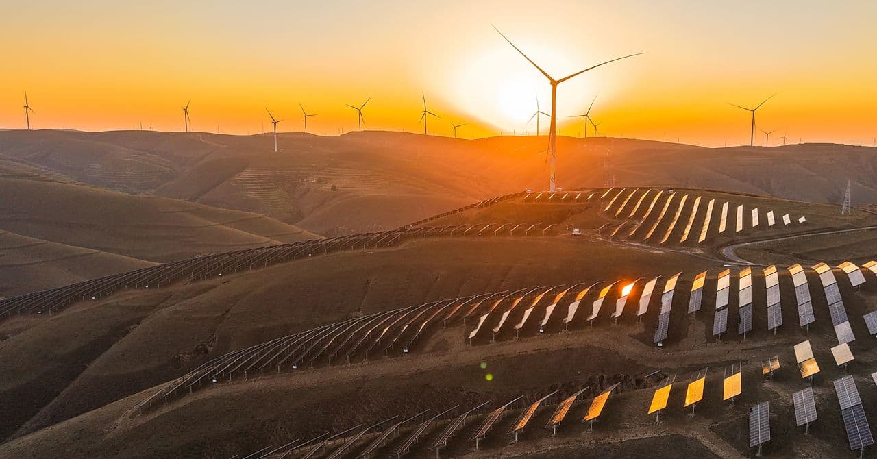 A hyper-realistic, satirical digital painting of a massive, glowing server farm in the middle of a scorched American wasteland. The servers are emitting thick, black smoke that forms the shape of a smiling emoji in the sky. In the foreground, a withered cornfield surrounds a single, pristine solar panel that is being used as a coffee table by a bored tech executive in a cashmere hoodie.