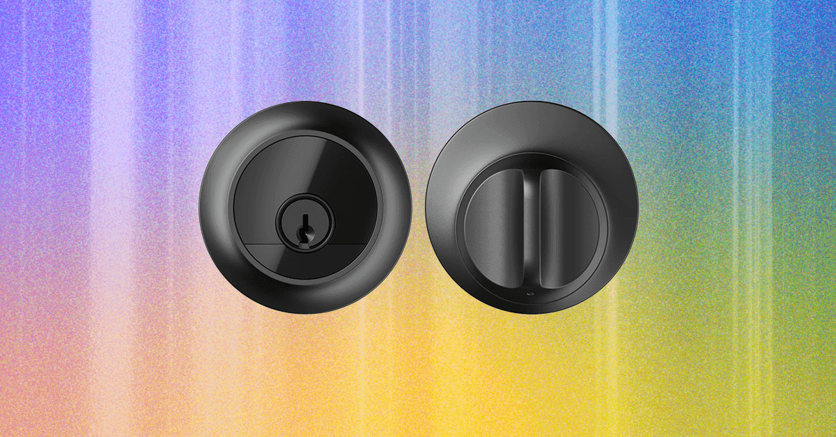 A high-contrast, cynical architectural photograph of a pristine, minimalist white door with a small, traditional-looking brass lock. In the reflection of the polished brass, a giant, distorted digital eye with a loading icon in the pupil stares back. The lighting is cold and clinical, casting long, sharp shadows.