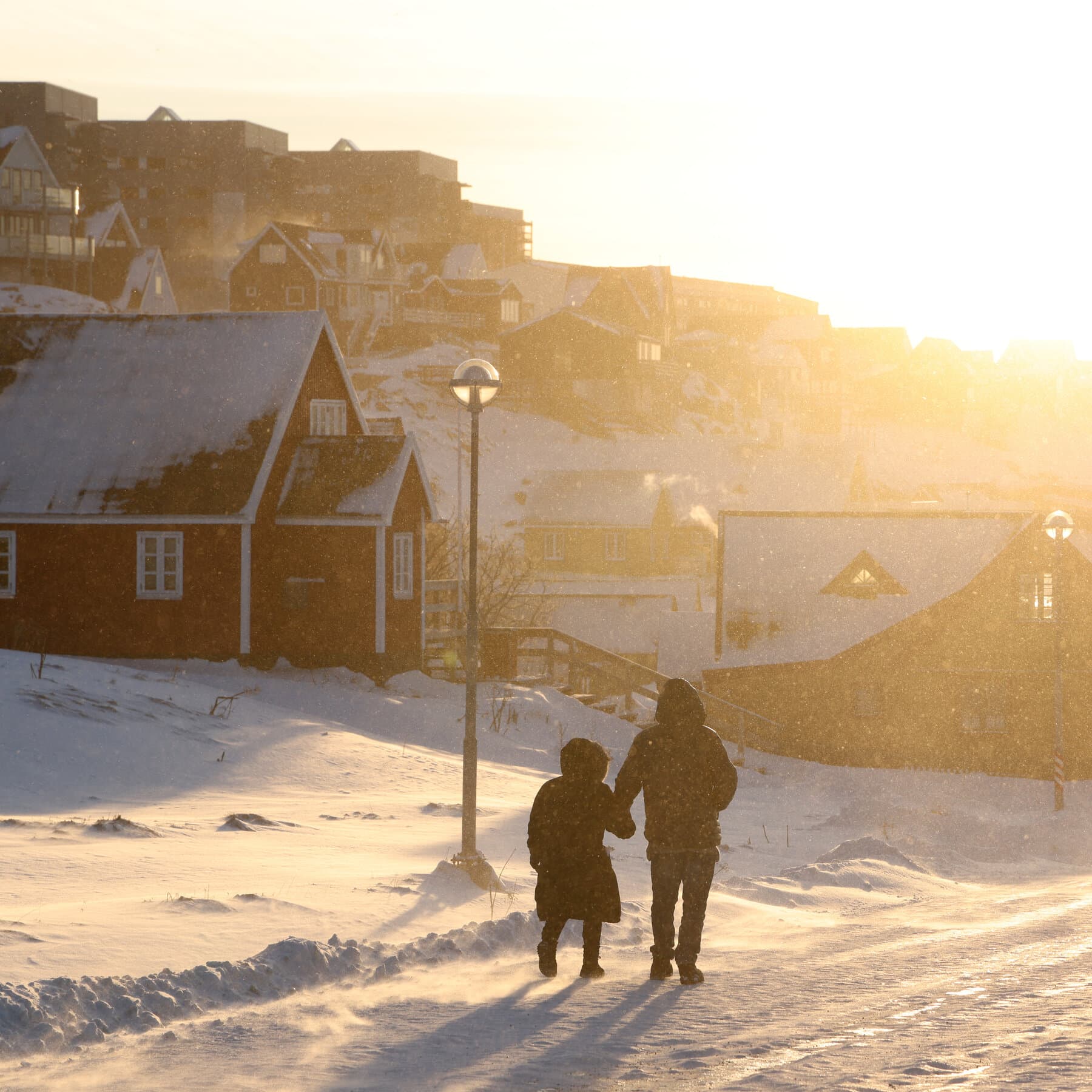 A satirical, hyper-realistic image of the Pentagon building reflected in a giant, melting Arctic glacier. In the foreground, a golden 'FOR SALE' sign is stuck into the ice, while a silhouette of a military general looks on with a clipboard, dark cinematic lighting, cynical atmosphere.