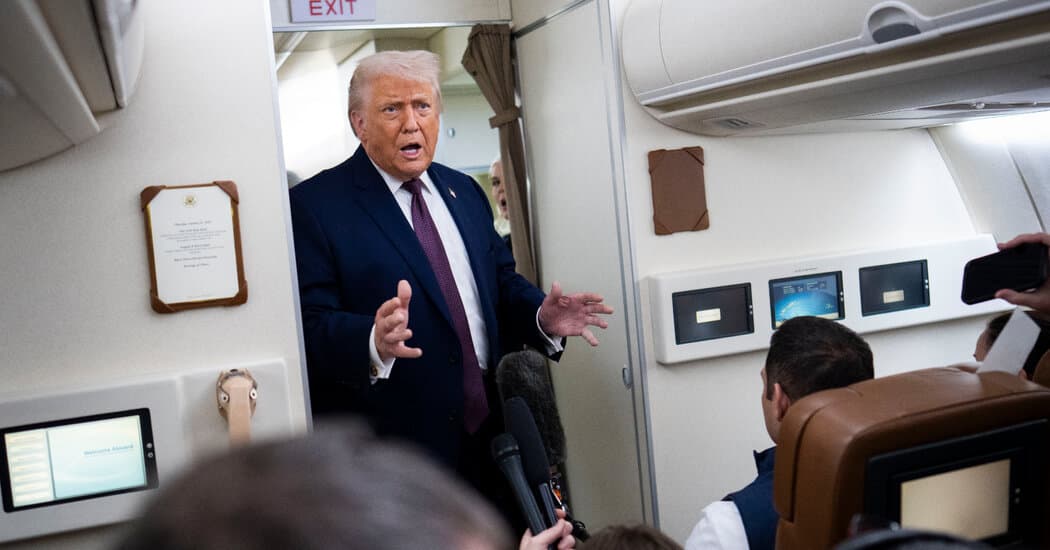 A satirical cartoon showing a fleet of oversized, shiny naval ships shaped like bathtubs floating in a small pond, with a giant orange-haired figure playing with them like toys while pointing a finger at a map of the Middle East. The style is gritty and cynical, with dark colors and a bored crowd watching in the background.