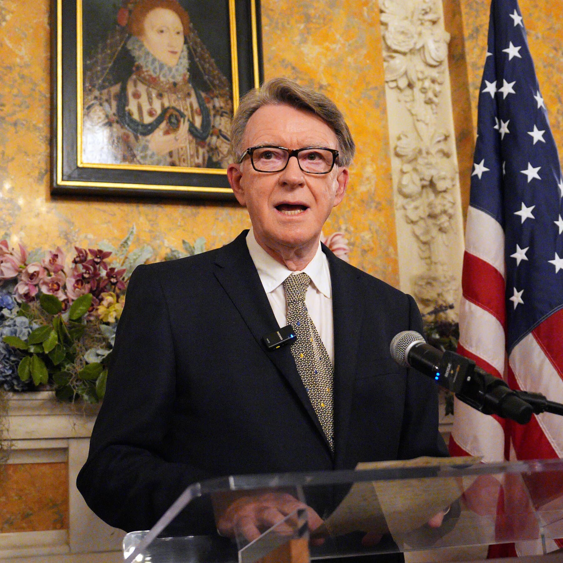 A conceptual illustration of a shadowy puppet master cutting strings that are tied to a dark, crumbling stone tower. The style should be noir, high contrast, with a sense of decay and broken connections.